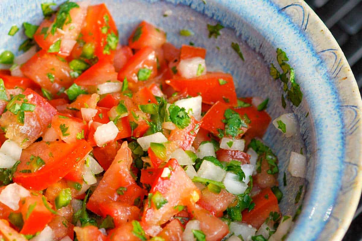 Homemade Pico De Gallo Tomato Salsa Recipe Homemade Pico De Gallo Tomato Salsa Recipe