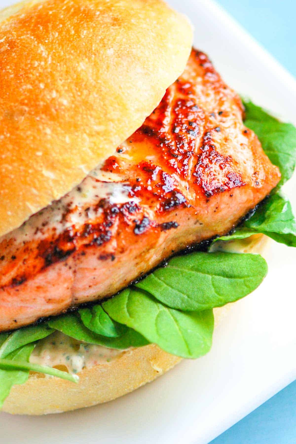 Salmon Sandwiches