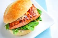 Chipotle Salmon Sandwiches