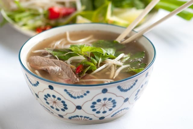 Pho Soup Recipe - Pho Recipe with Video from inspiredtaste.net Pho Soup Recipe - Beef Pho Recipe with Video