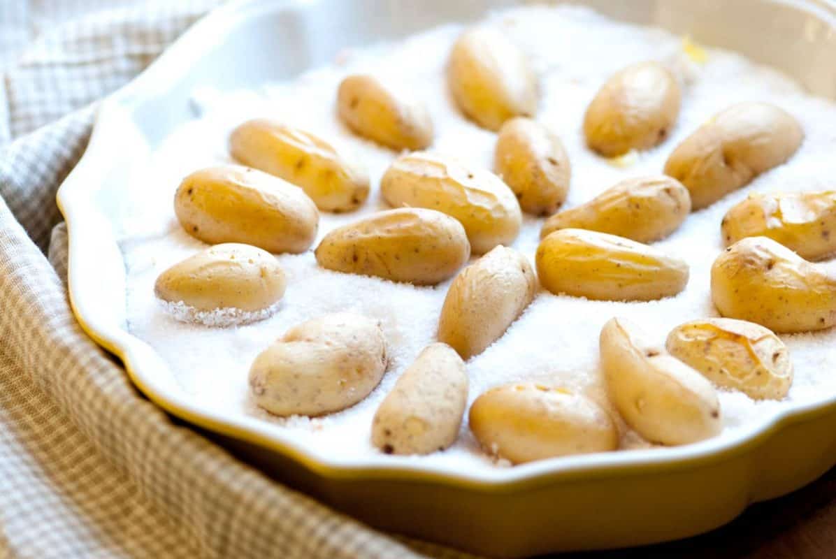Easy Salt Roasted Potatoes Recipe