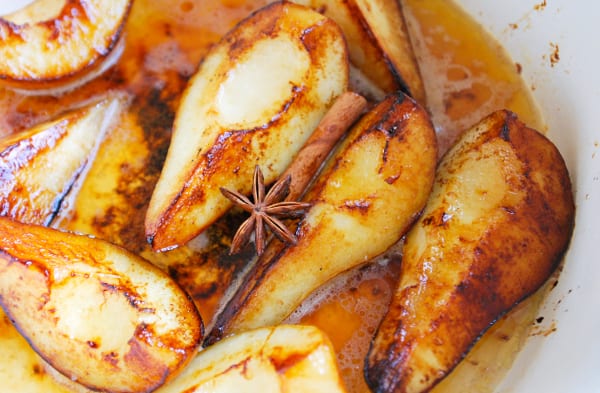 Easy Butter Baked Pears