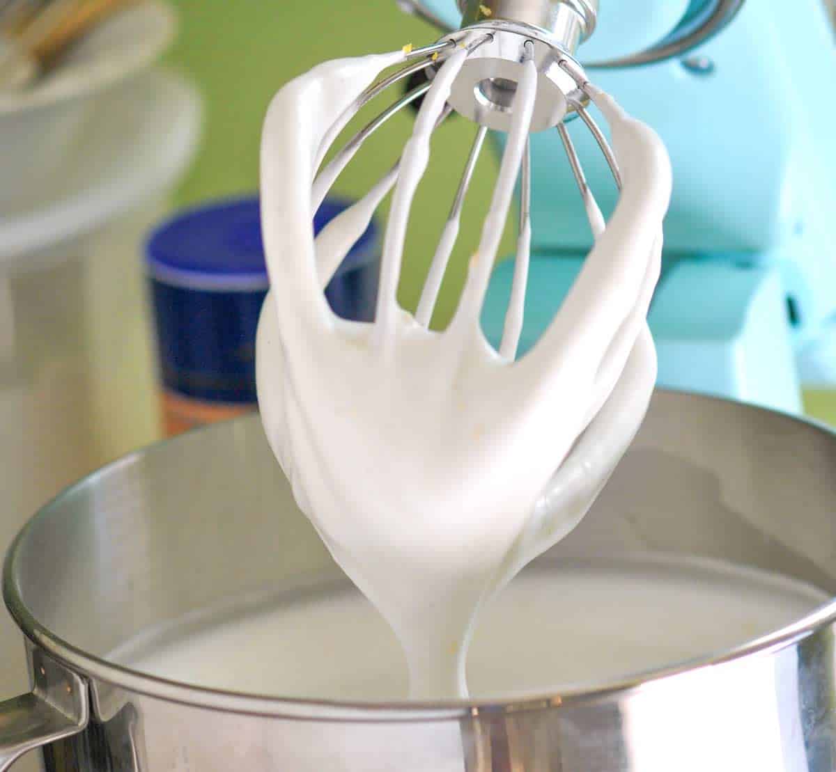 Light Lemon Angel Food Cake Recipe Whipping egg whites for angel food cake