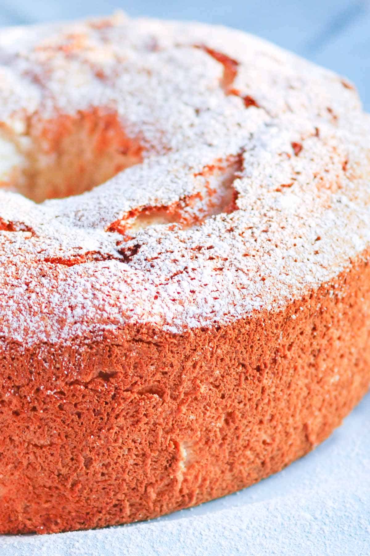 Light Lemon Angel Food Cake Recipe Homemade Angel Food Cake