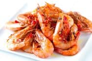 Chili Butter Head On Shrimp