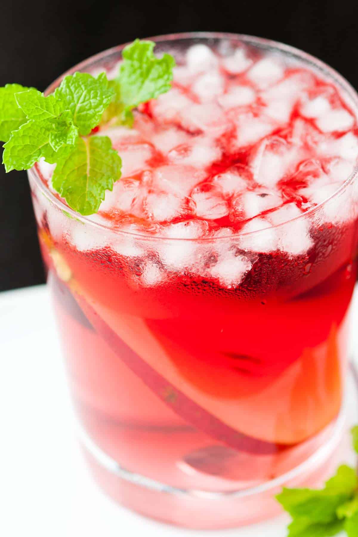 Cranberry Pear Vodka Cocktail