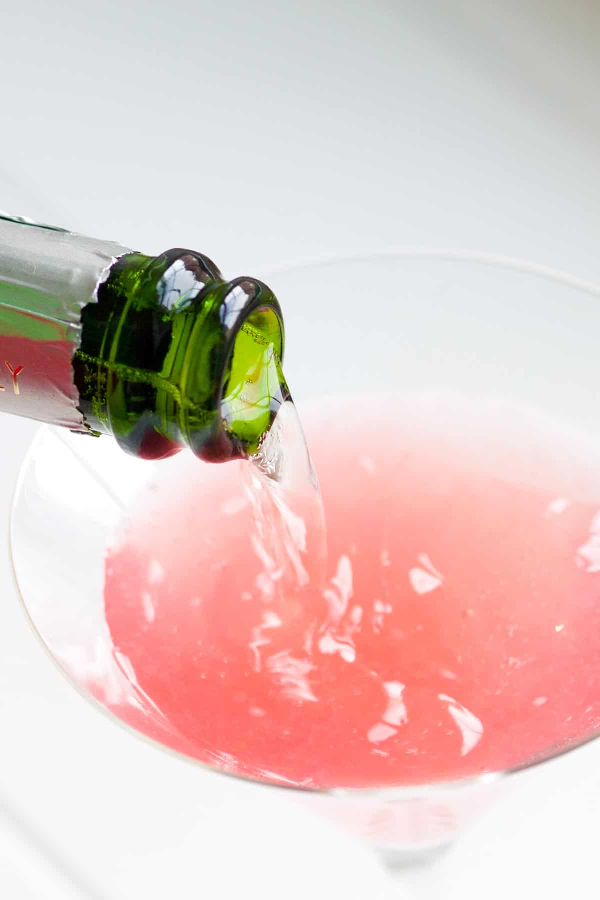 Cranberry Champagne Cocktail