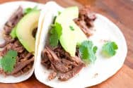 Shredded Beef Tacos