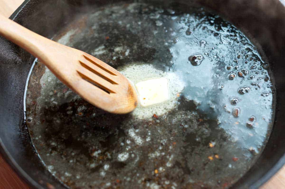 How to cook pork tenderloin: Making a pan sauce