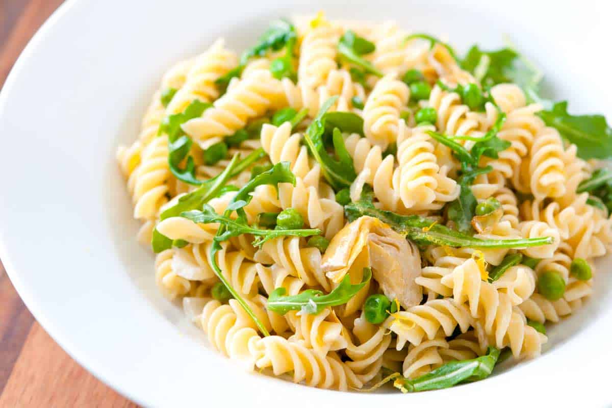 Goat Cheese and Artichoke Pasta Recipe Goat Cheese and Artichoke Pasta Recipe