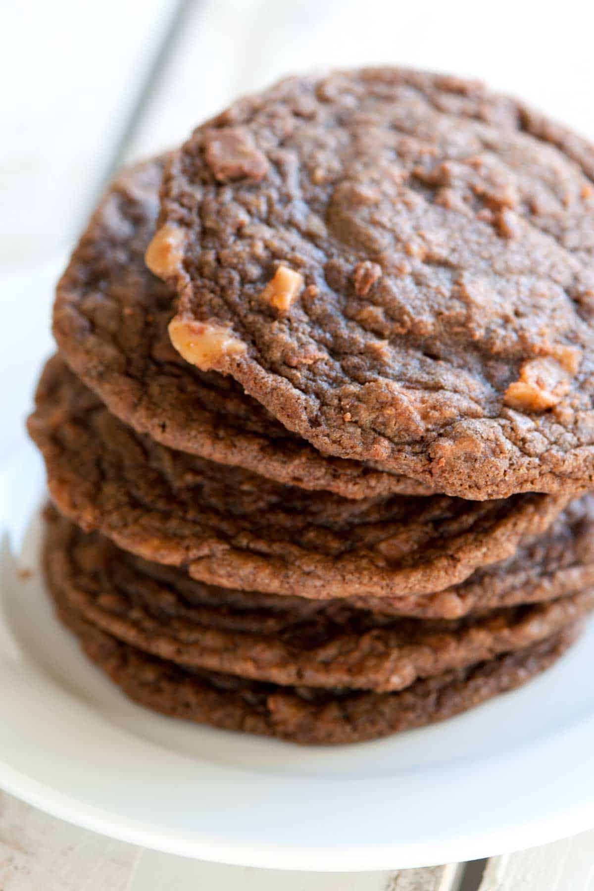 Chocolate Toffee Cookies