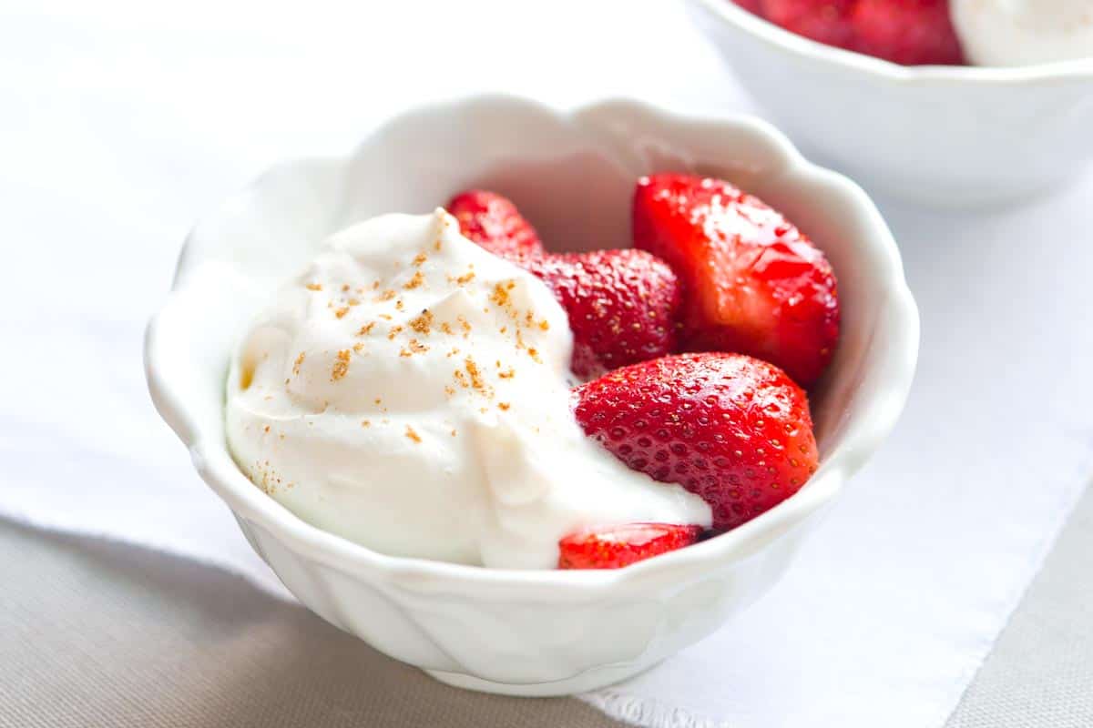 Brown Sugar Roasted Strawberries