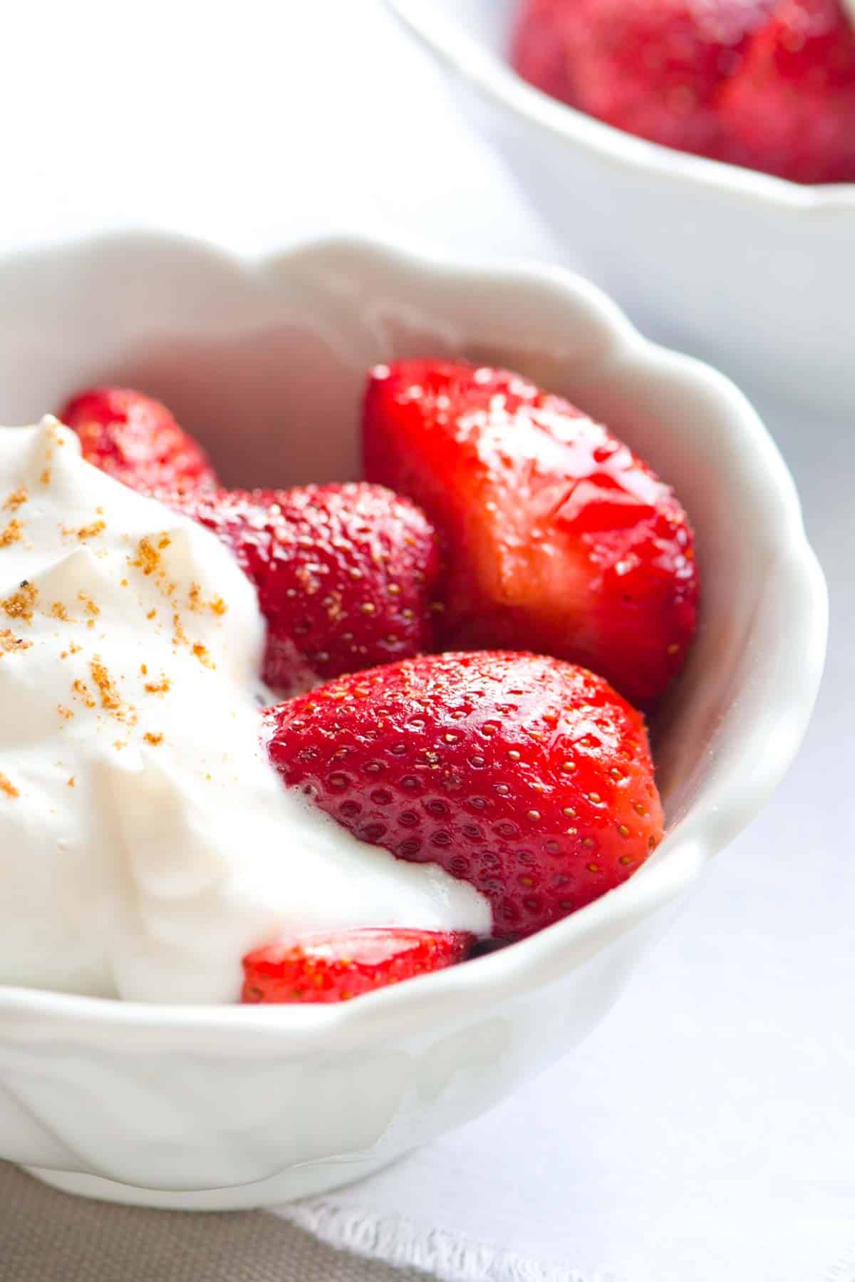 How to Roast Strawberries Roasted Strawberries