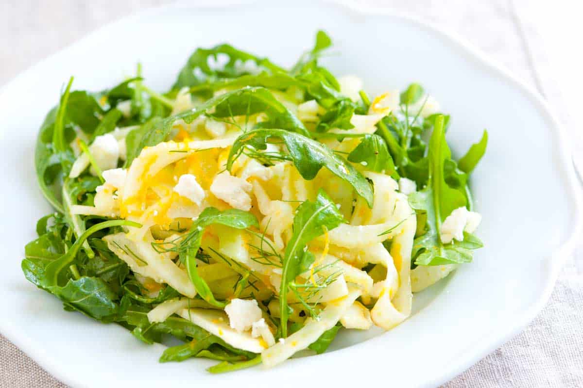 Arugula Fennel Salad with Orange
