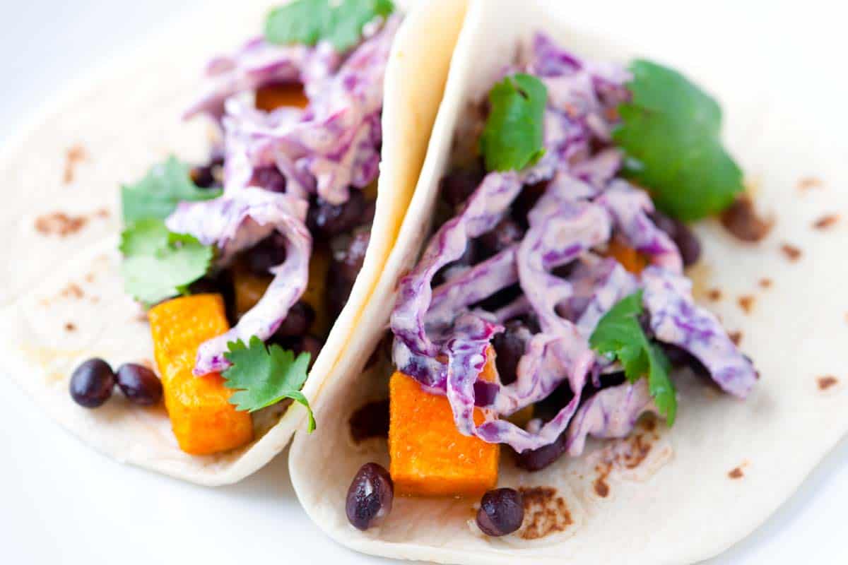 Roasted Sweet Potato Tacos