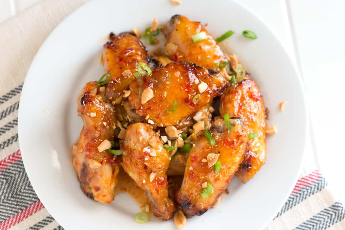 Easy Sweet Chili Chicken Wings