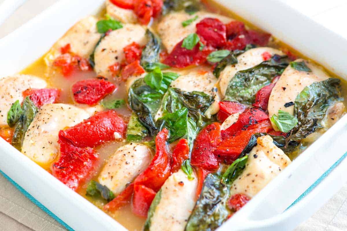 Baked Red Pepper Chicken Breast