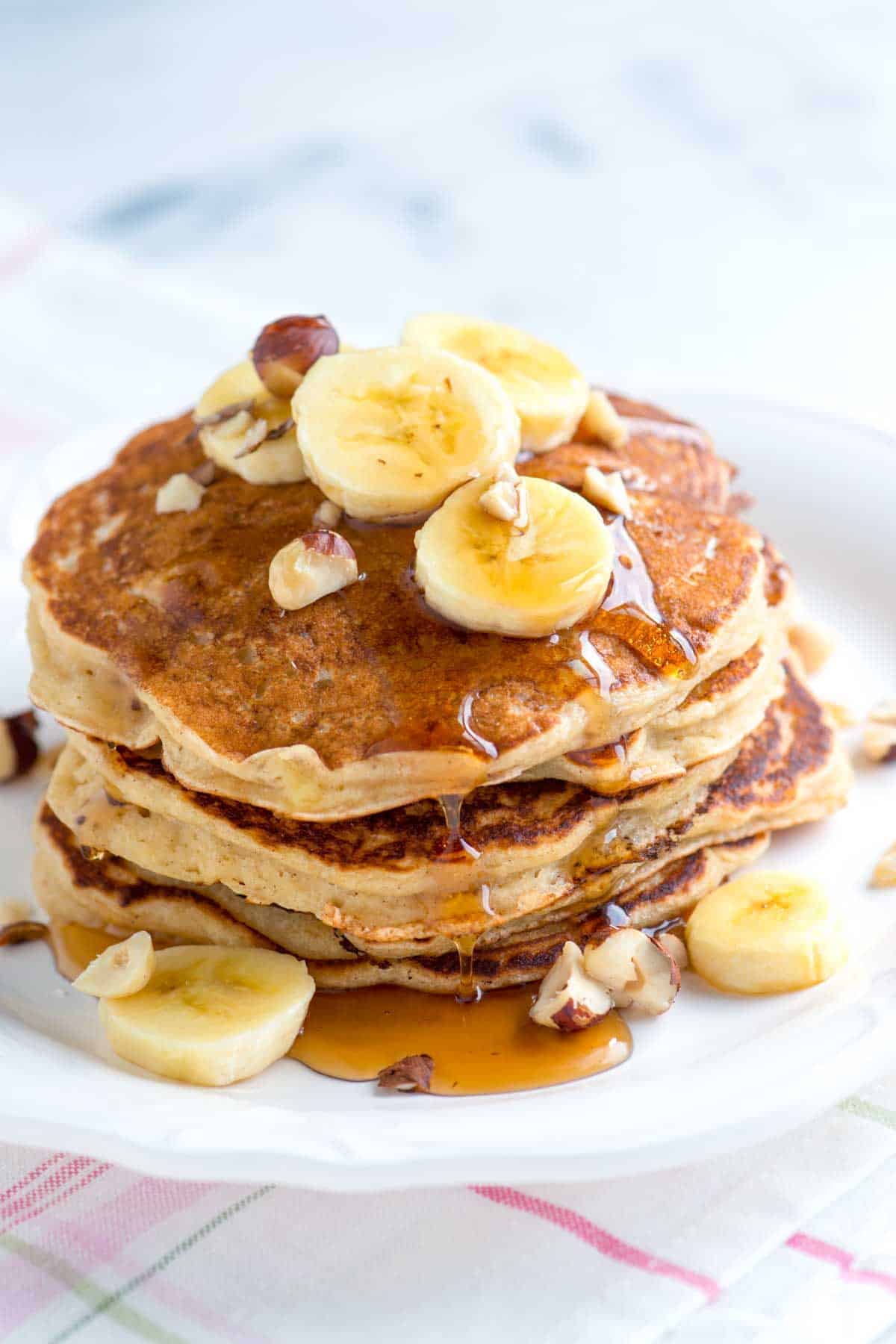 Easy Buttermilk Banana Pancakes