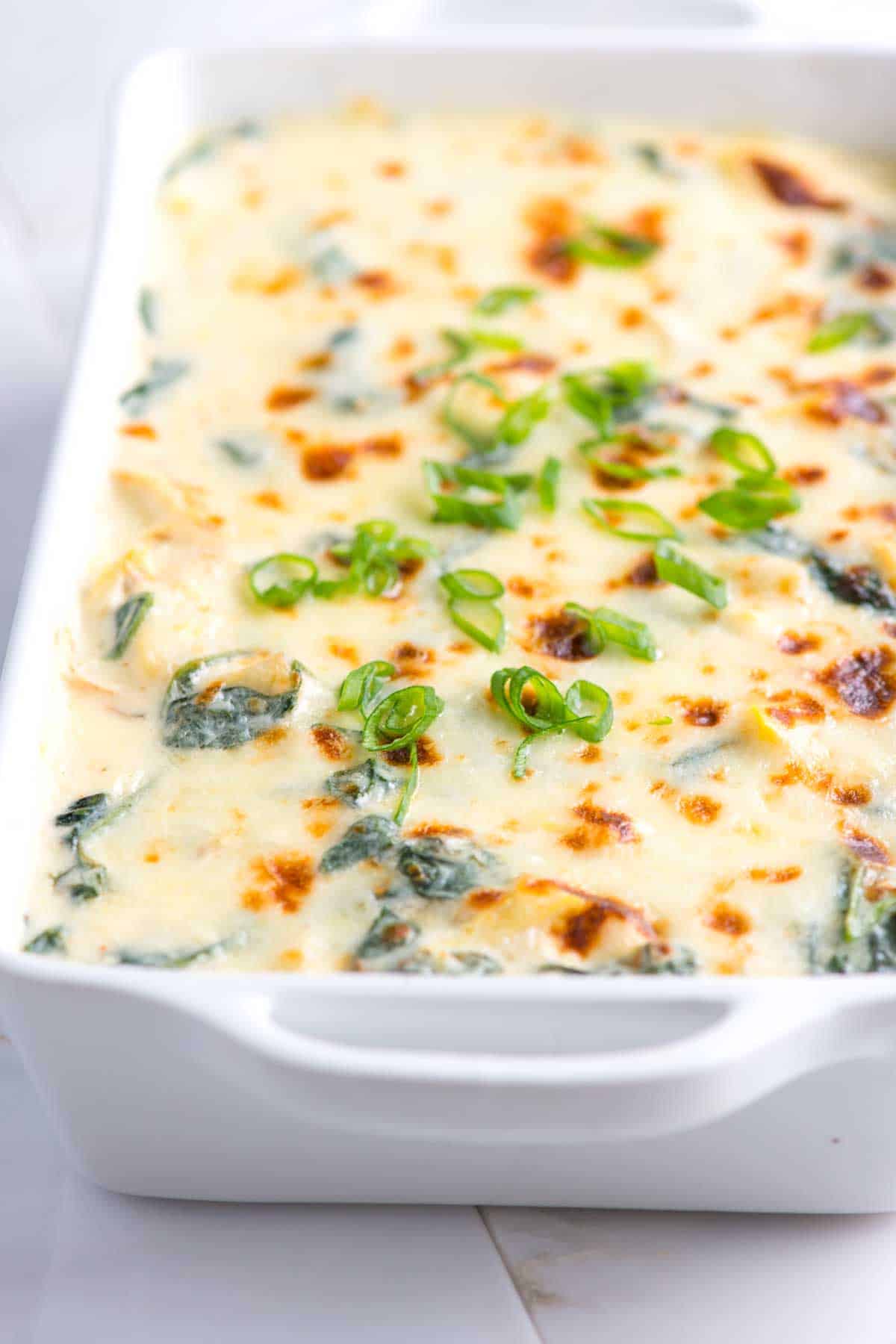 Spinach Artichoke Dip Recipe from www.inspiredtaste.net Easy Spinach Artichoke Dip