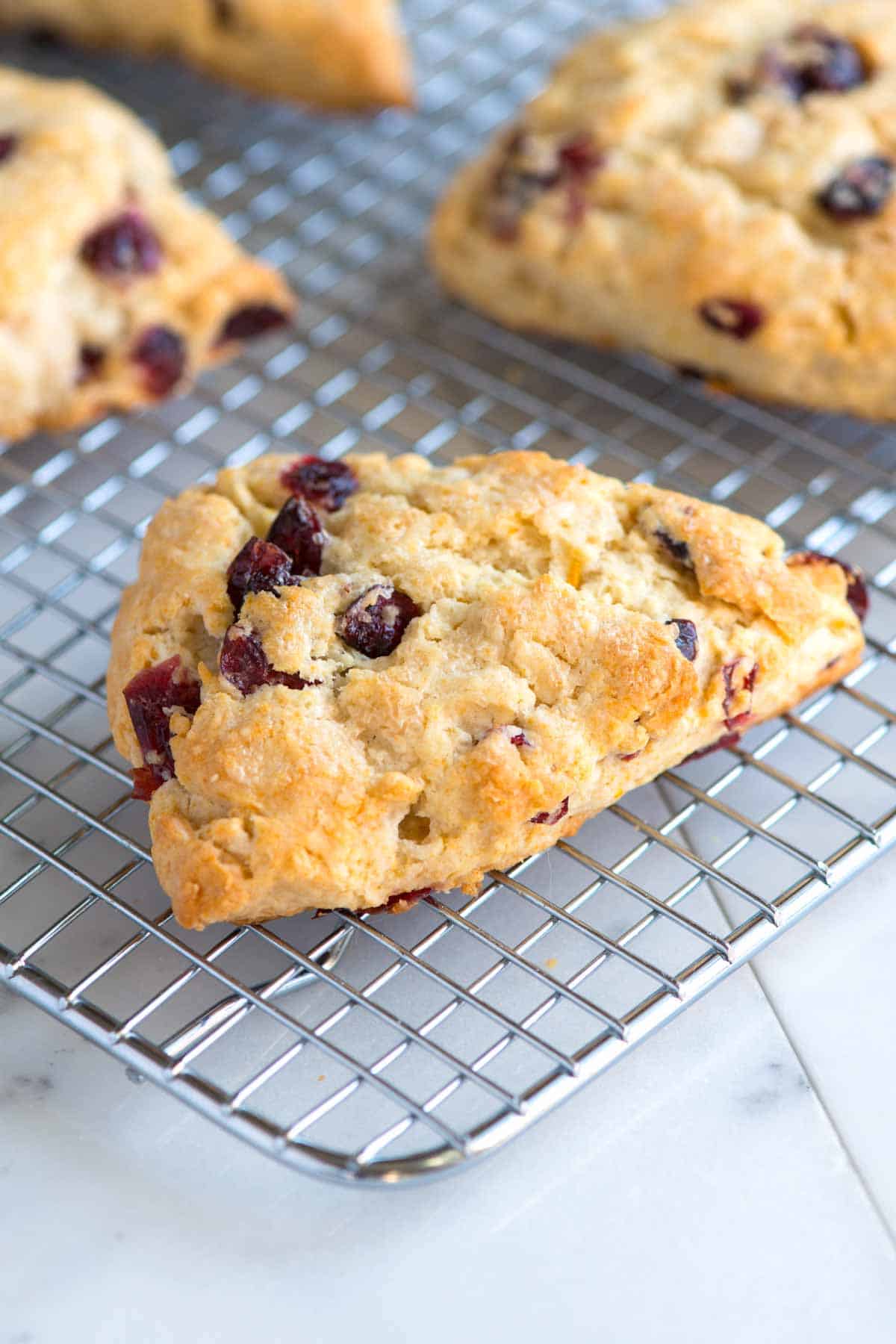 How to Make Perfect Scones Cranberry Orange Scones
