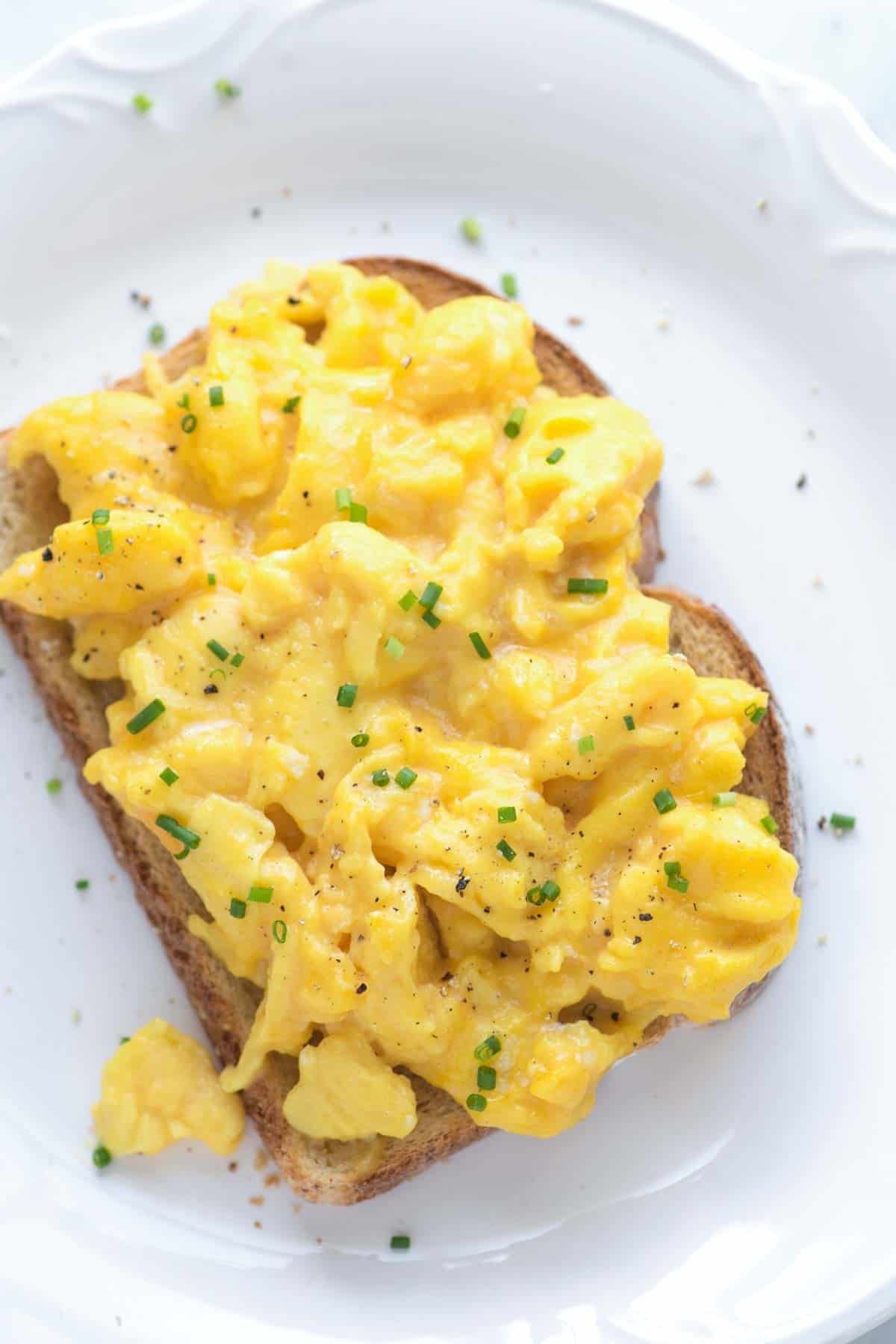 Perfect Creamy Scrambled Eggs