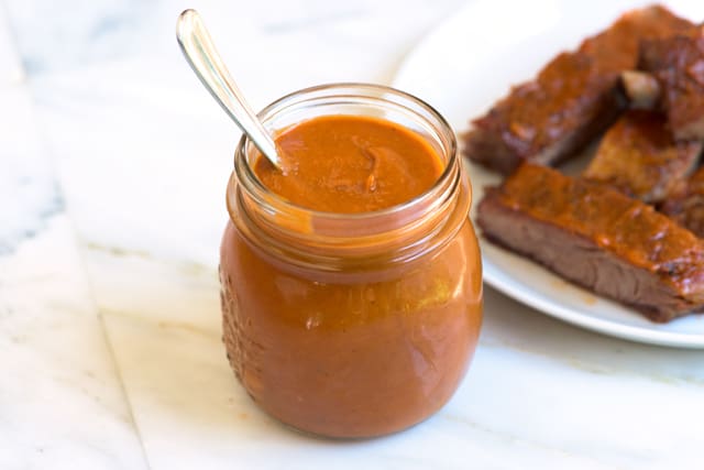 Bacon Barbecue Sauce Recipe from inspiredtaste.net Get the Bacon Barbecue Sauce Recipe