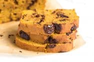 Easy Chocolate Chip Pumpkin Bread