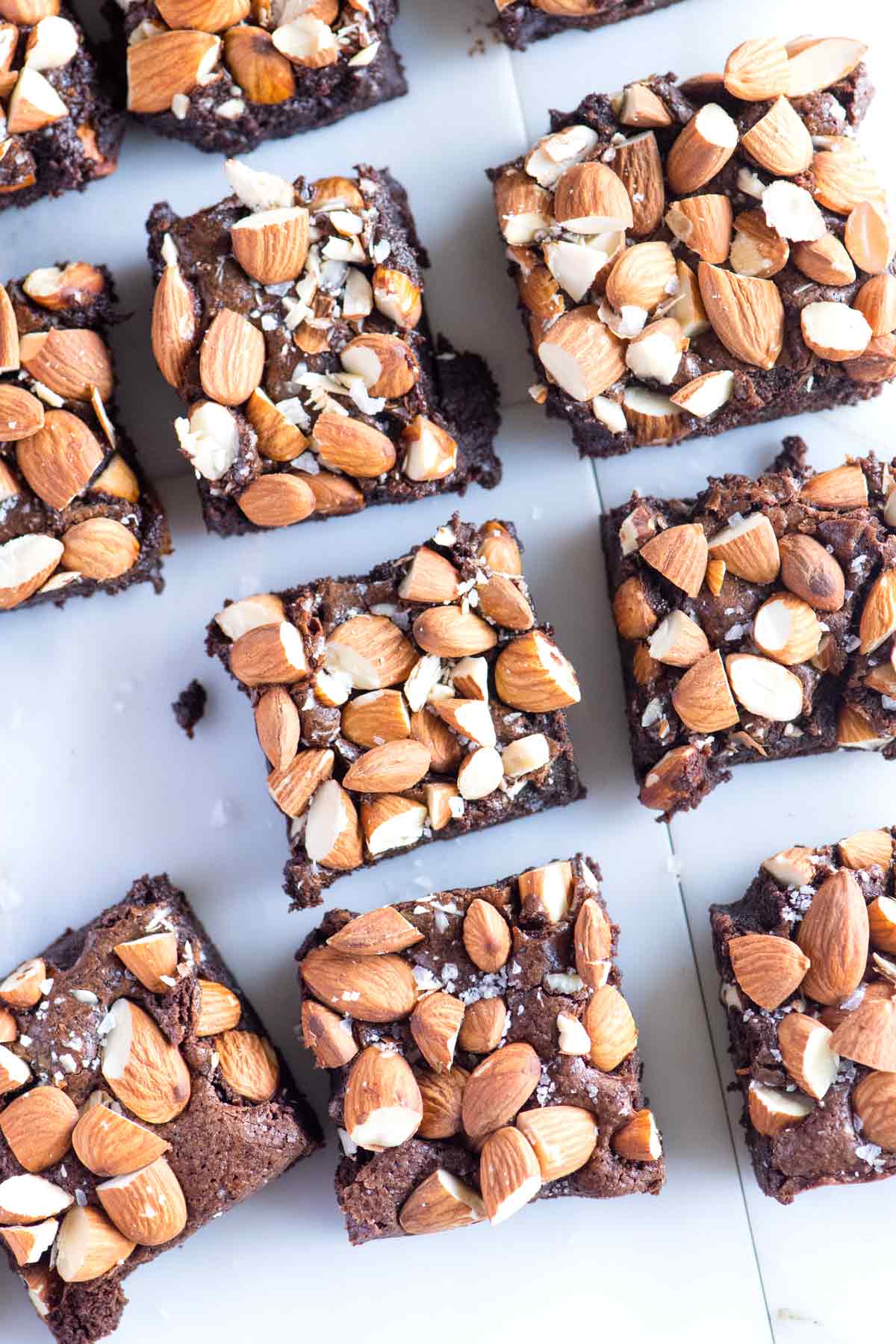 Salted Almond Brownies