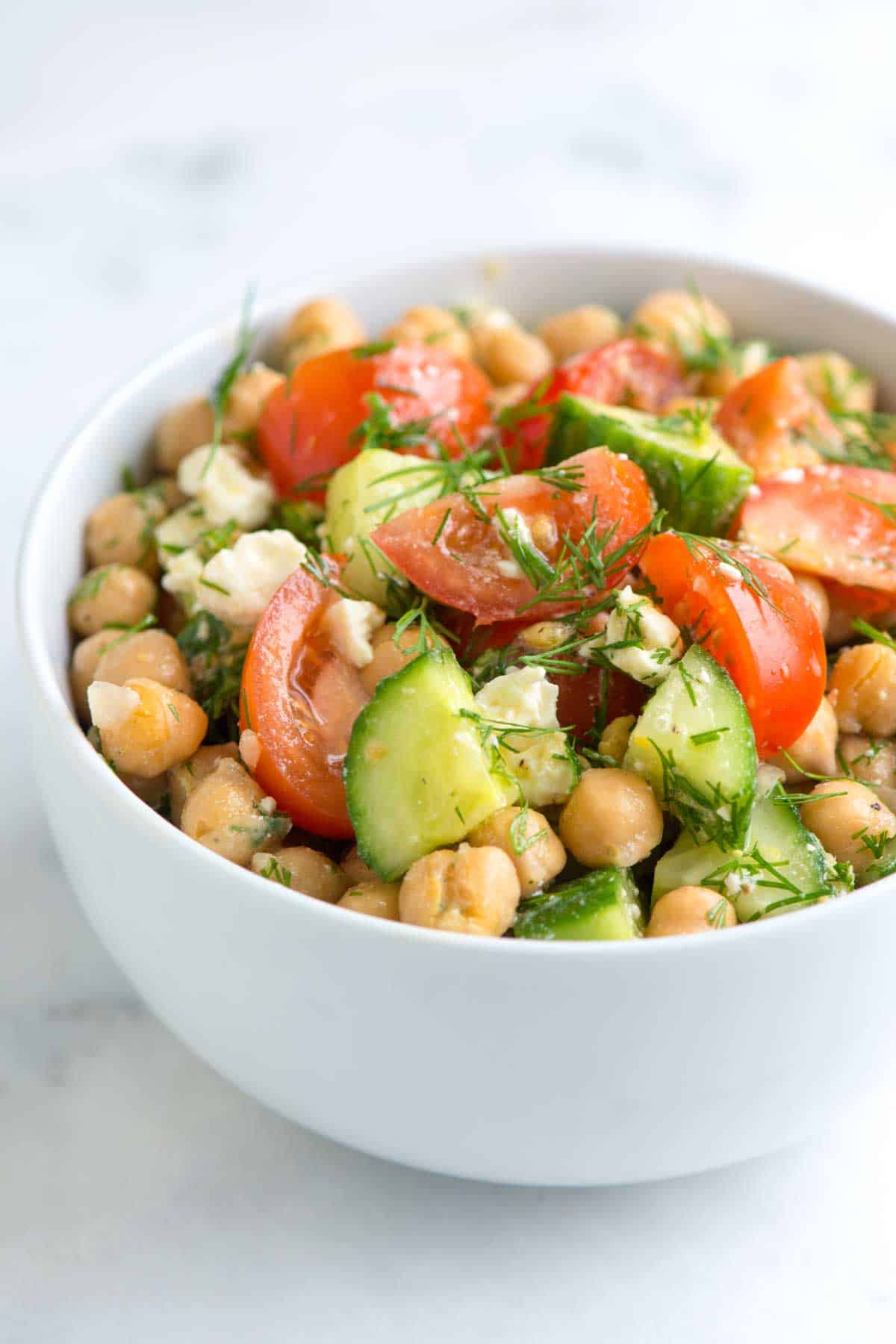 Easy Chickpea Salad