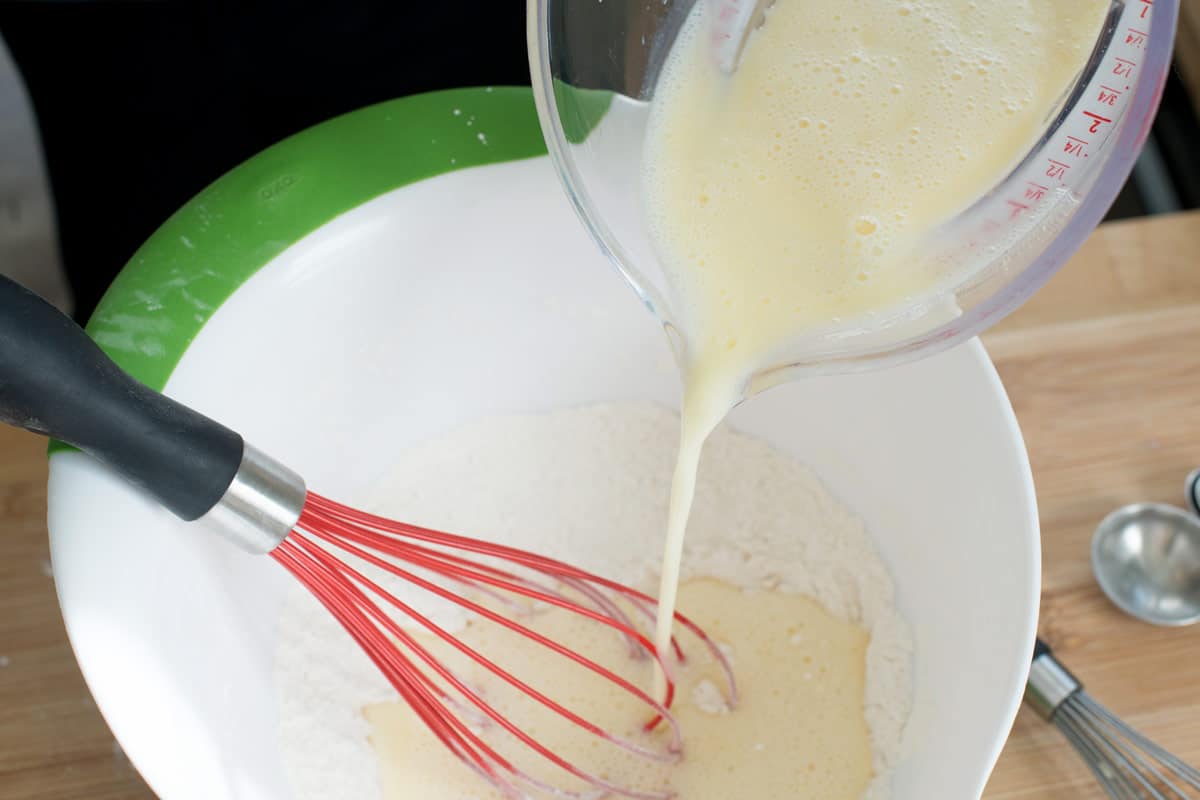 Let your batter rest for 10 to 20 minutes.