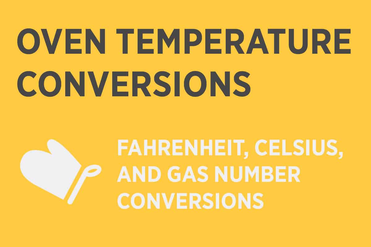 Oven Temperature Conversion Chart: Fahrenheit, Celsius and Gas Mark Oven Temperature Conversion Chart: Fahrenheit, Celsius and Gas Mark