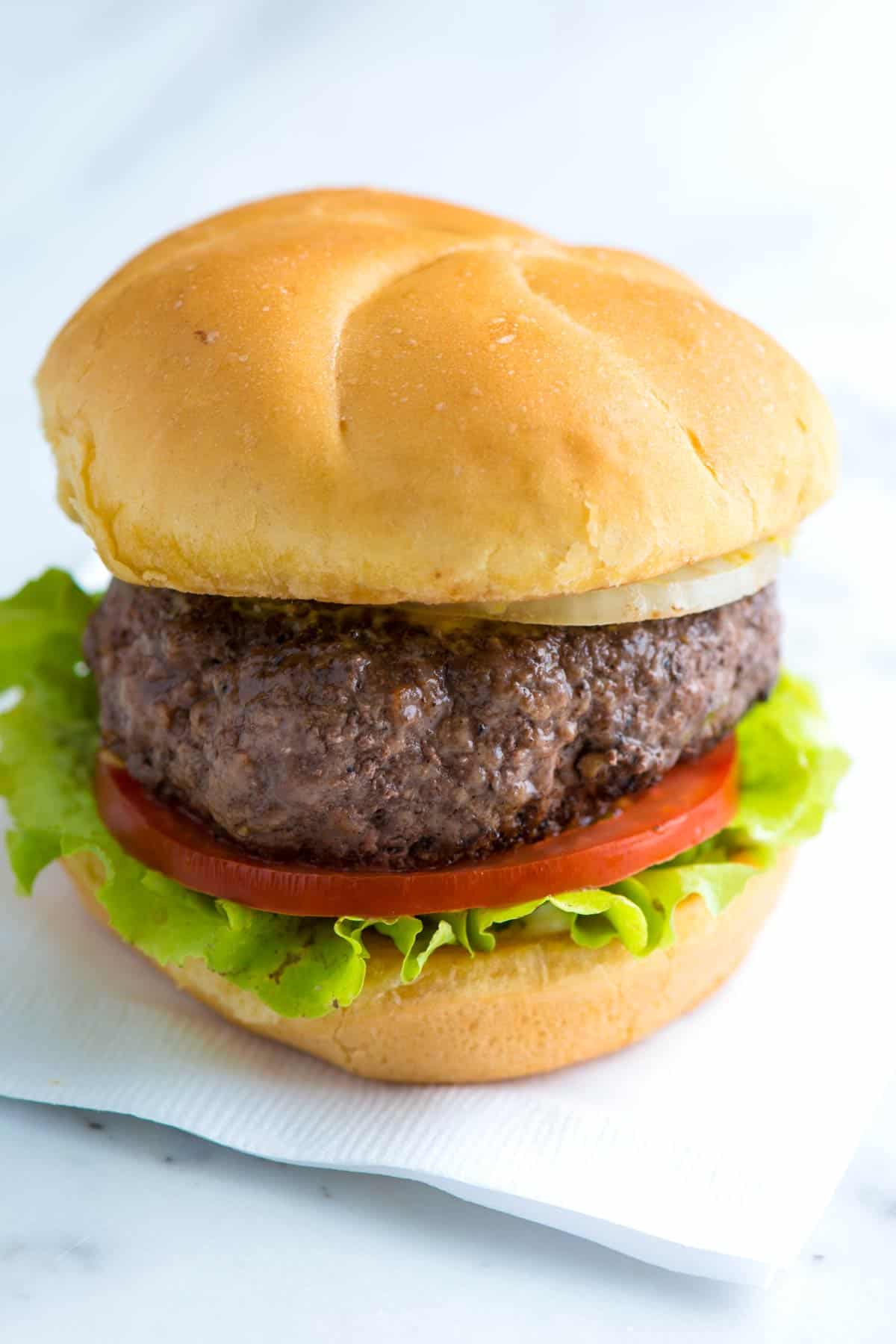 Juicy Hamburger Burger