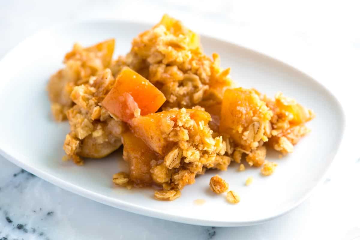 Easy Apple Crisp with Oats