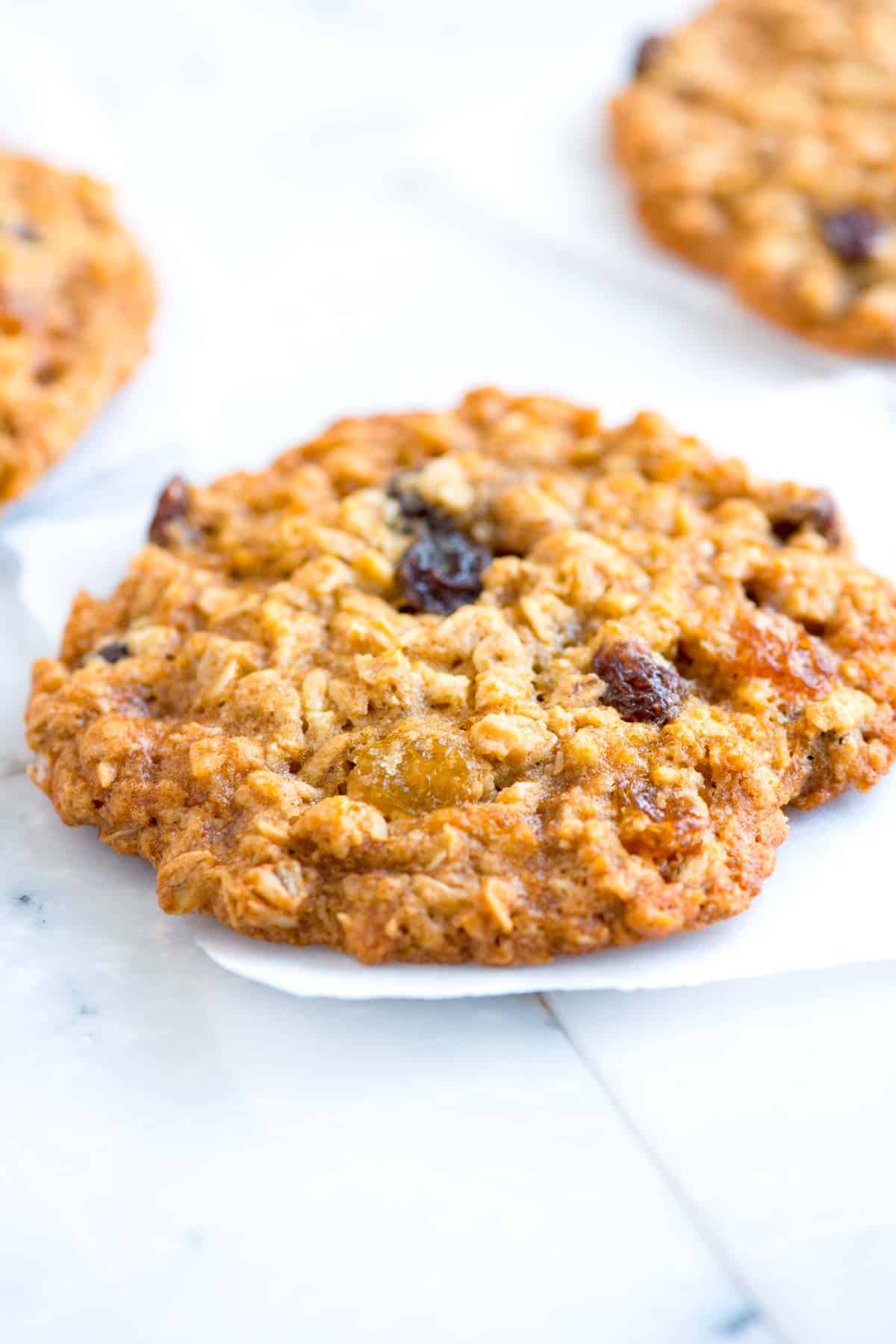 Homemade Oatmeal Raisin Cookies