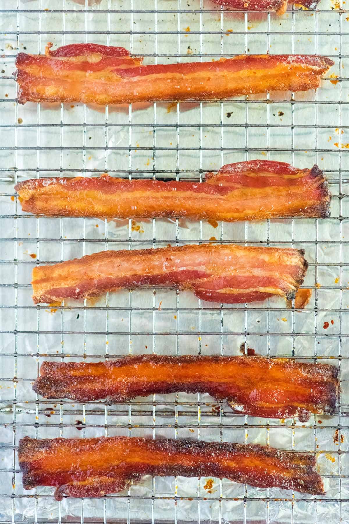 Cooking bacon in the oven