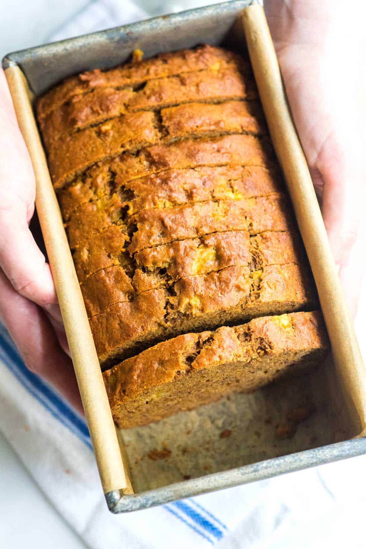 Banana bread loaf