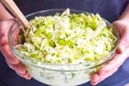 Easy Cilantro Lime Slaw