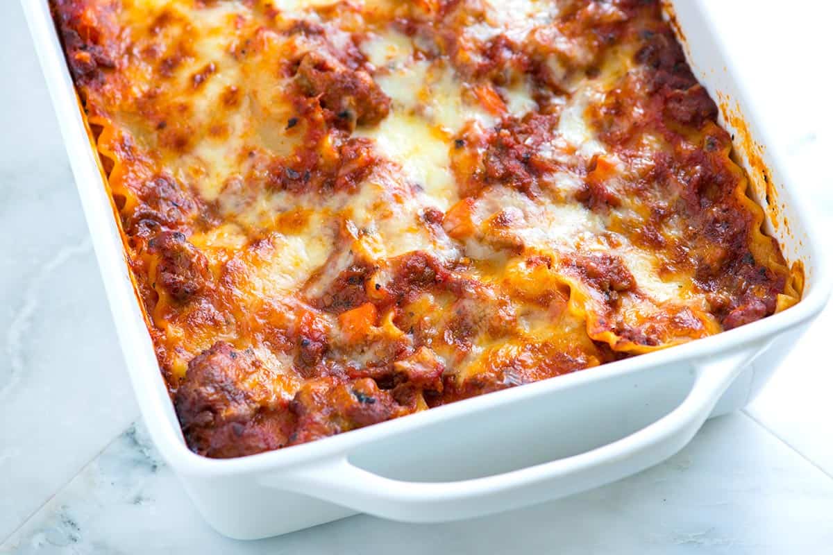 Seriously Good Lasagna