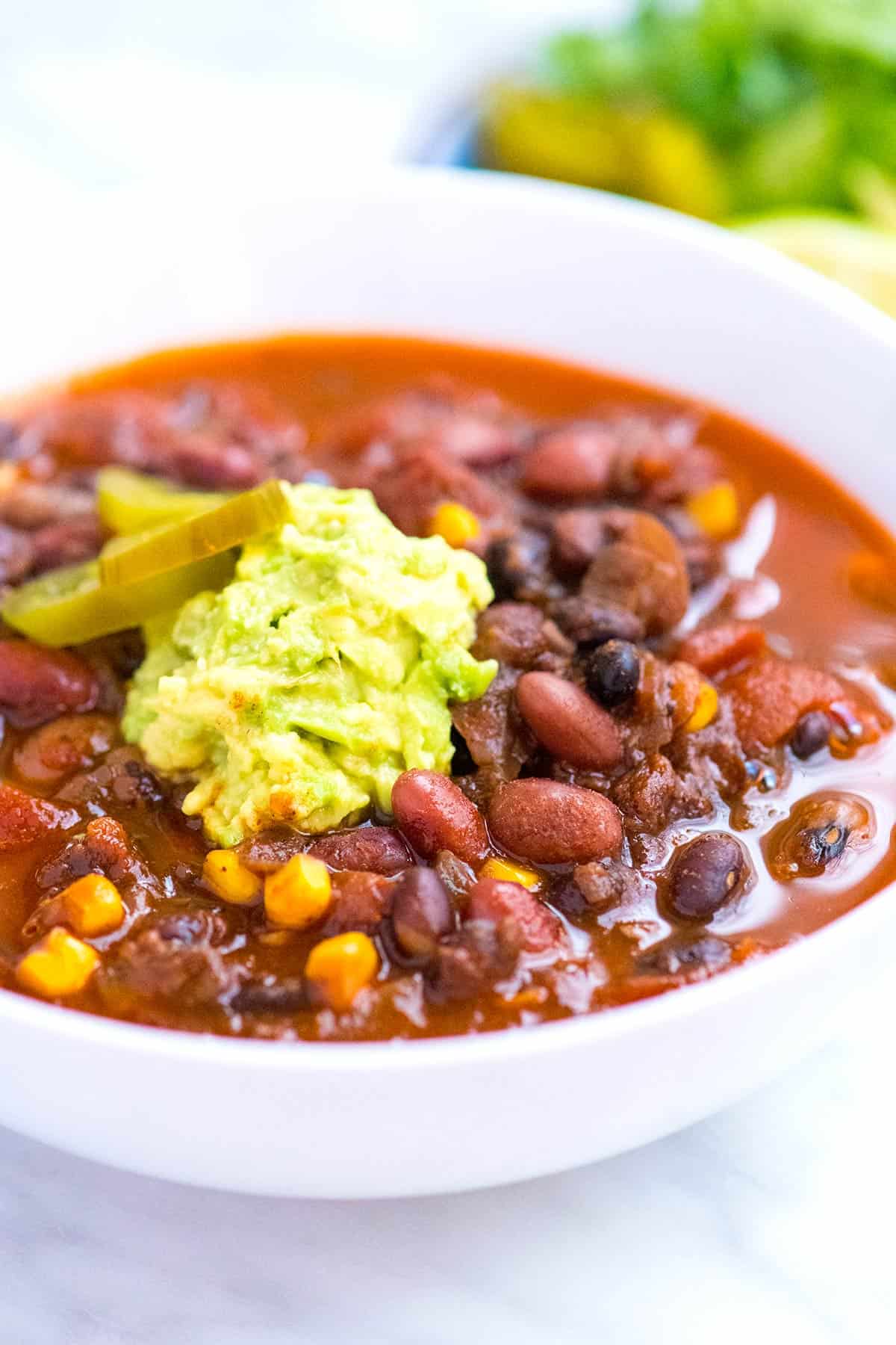 Easy Chipotle Bean Chili