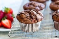 Strawberry Chocolate Muffins