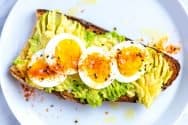 Simple Avocado Toast with Egg