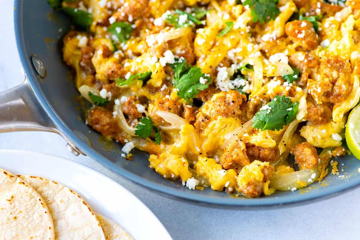 Chorizo and Eggs