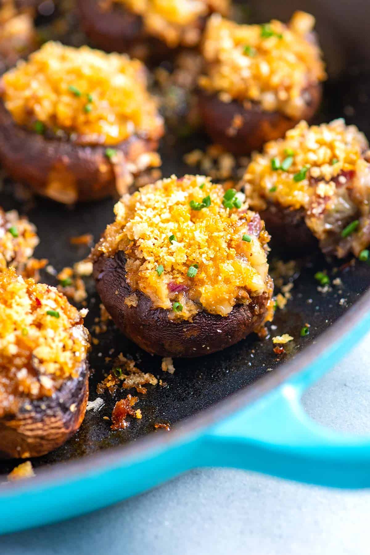 Easy Cheese Stuffed Mushrooms Cheese Stuffed Mushrooms