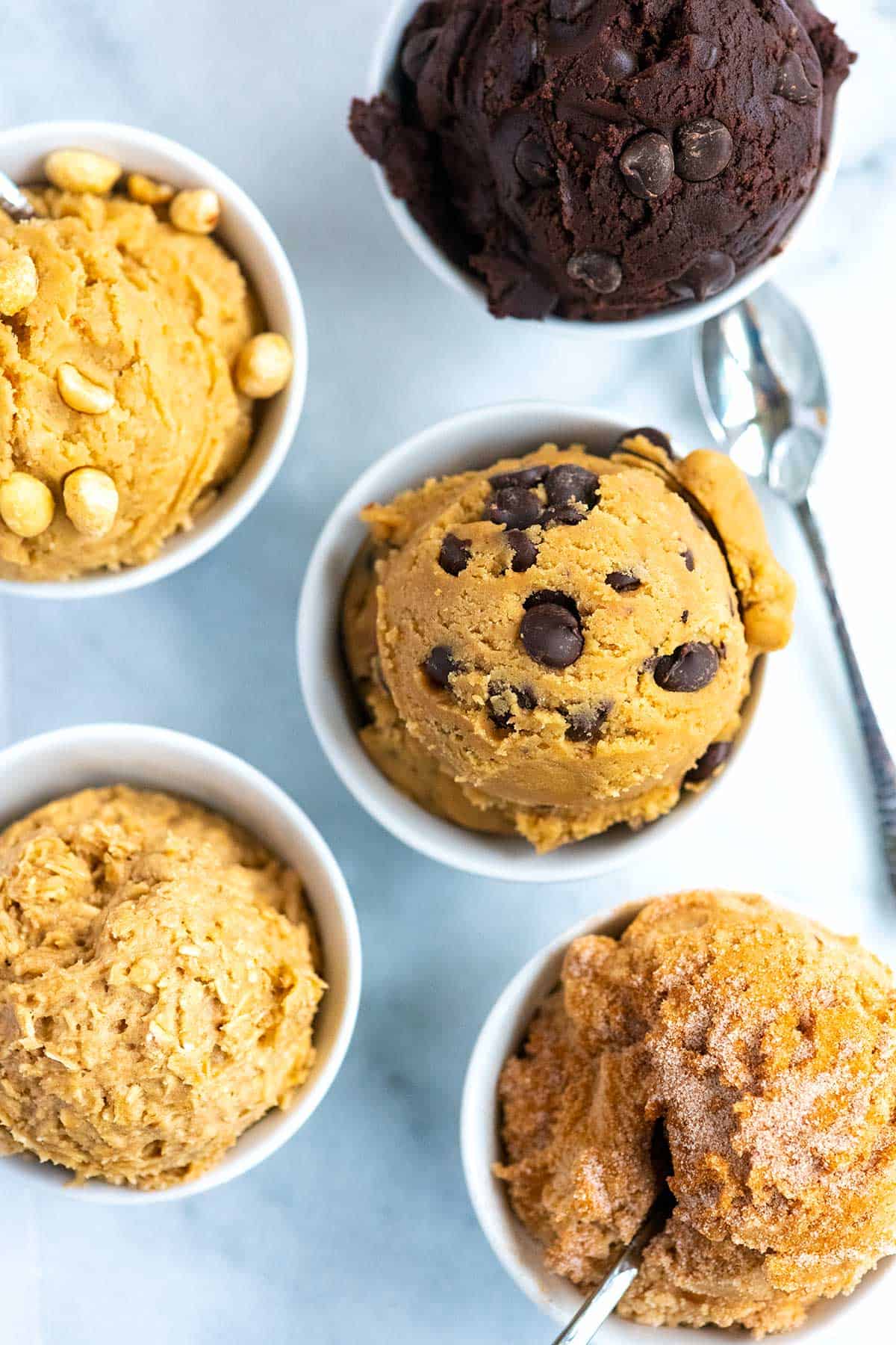 How to Make the Best Edible Cookie Dough Edible Cookie Dough (5 Flavors!)