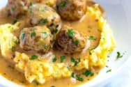 Homemade Swedish Meatballs