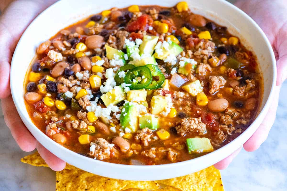Weeknight Taco Soup