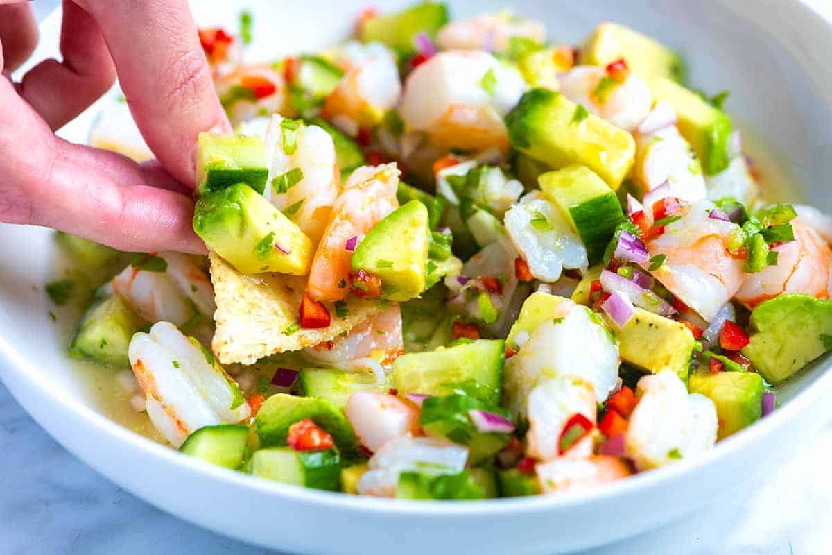 Easy Shrimp Ceviche