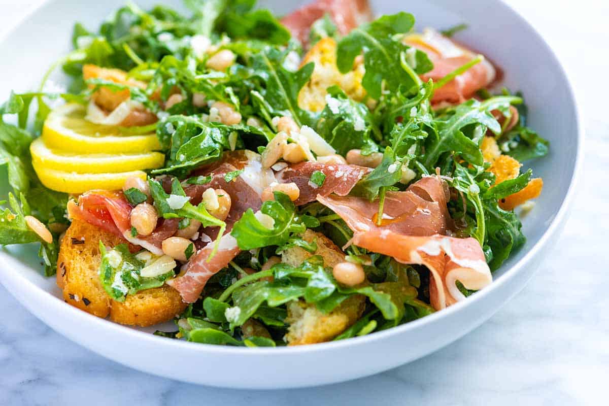 White Bean Salad with Prosciutto