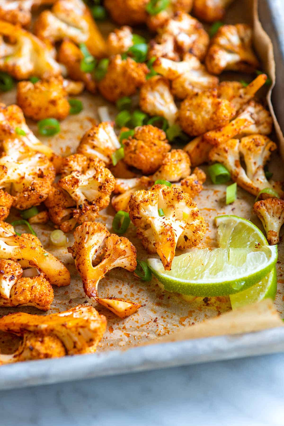 Spicy Roasted Cauliflower