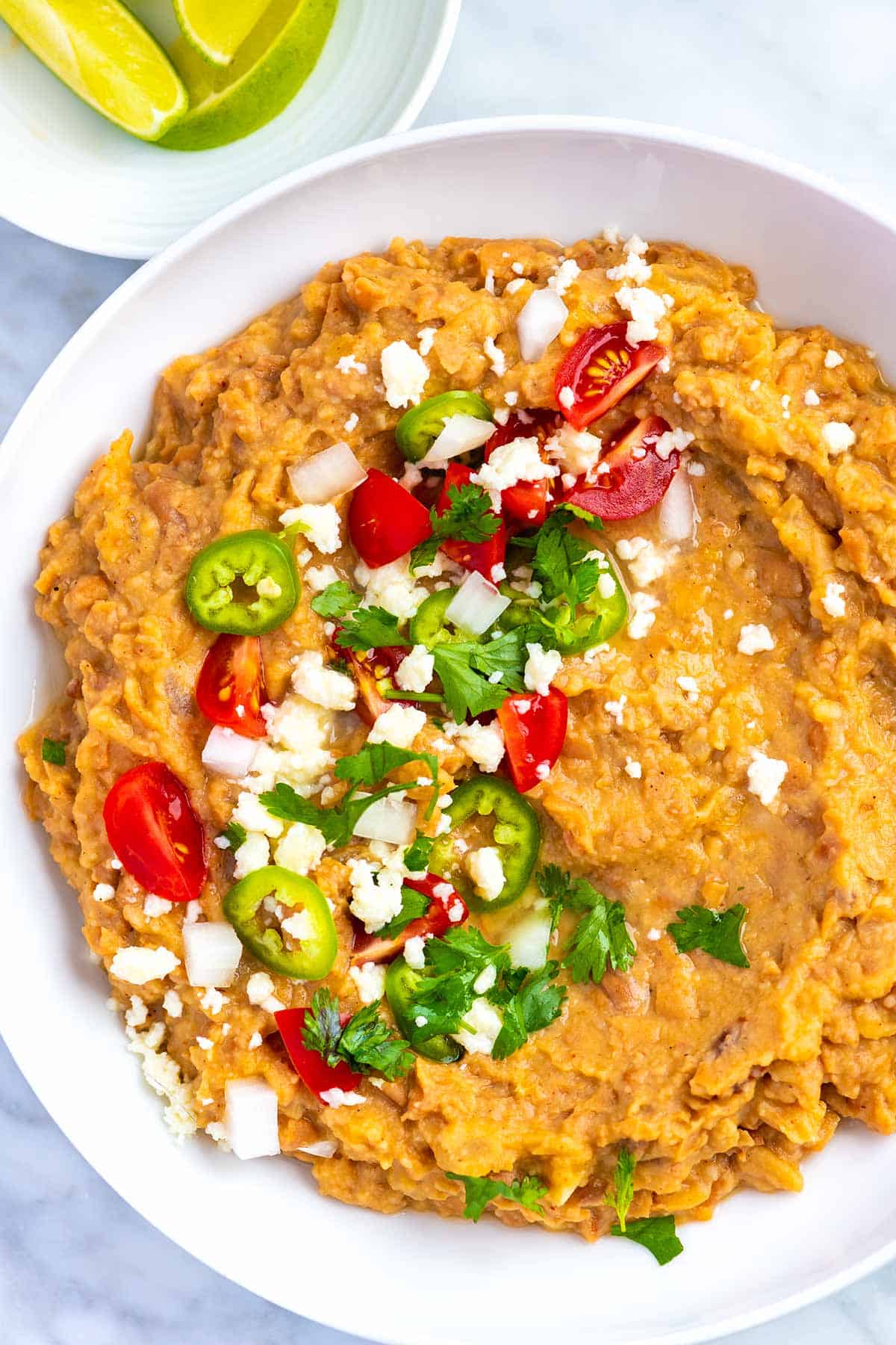 Refried beans made from scratch
